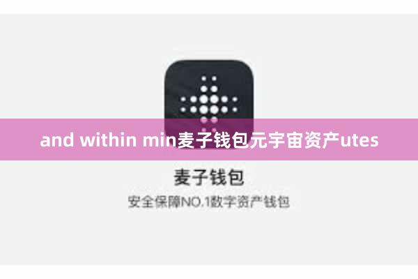and within min麦子钱包元宇宙资产utes